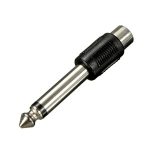 Конектор 6.35mm/M-RCA/F
