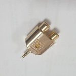 Конектор 3.5mm/M-2RCA/F