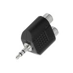 Конектор 3.5mm/M-2RCA/F