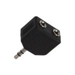 Конектор 3.5mm/M-2Х3.5mm/F
