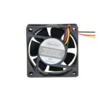 Вентилатор 60x60x25-12Vdc 3P