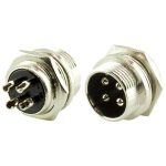 DIN Конектор GX16-4P/M