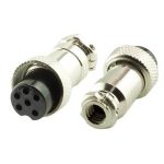 DIN Конектор GX16-6P/F