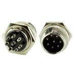 DIN Конектор GX16-8P/М