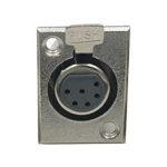 Конектор XLR-6P/F