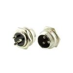 DIN Конектор GX12-3P/M