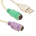 Кабел USB-PS/2