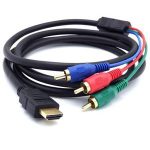 Кабел HDMI-3RCA