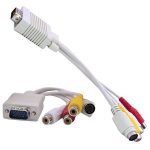 Кабел VGA-3RCA-SVHS