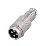 DIN Конектор GX16-4P/M кабел